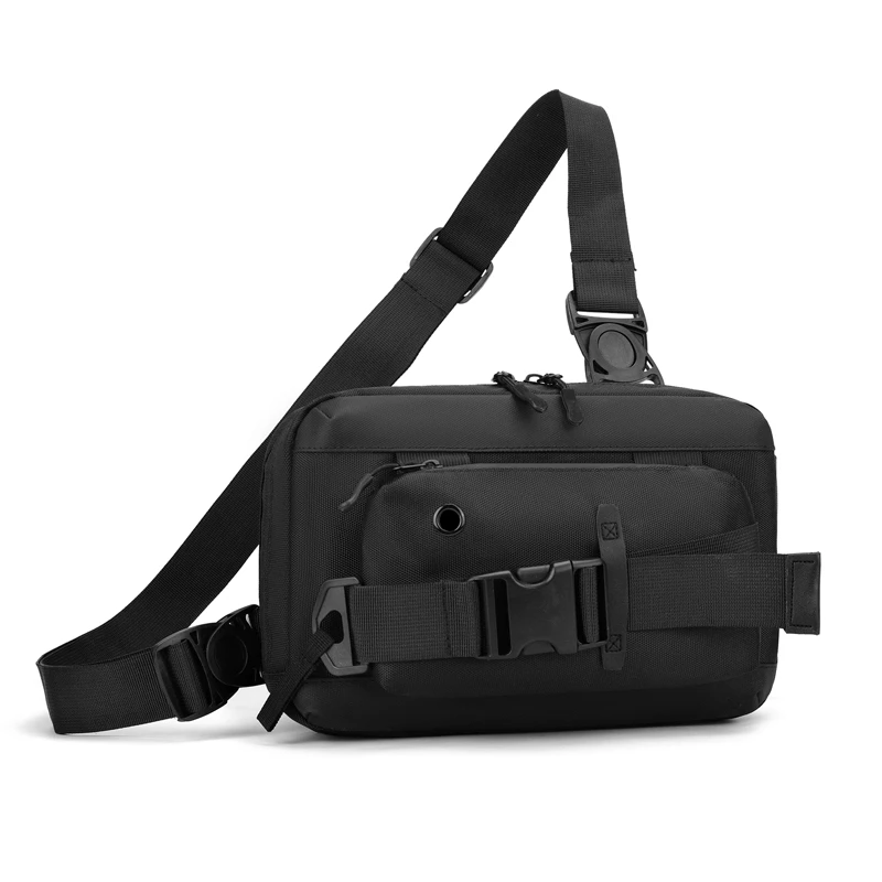 Black Factory Men's Waterproof Nylon Tactical Fanny Pack