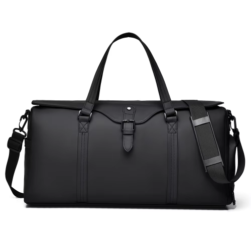 black Wholesale Luxury Unisex Business Travel Bag PU Waterproof